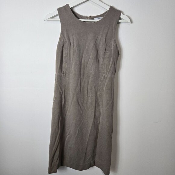 James Perse Taupe Mini Dress - Picture 1 of 7